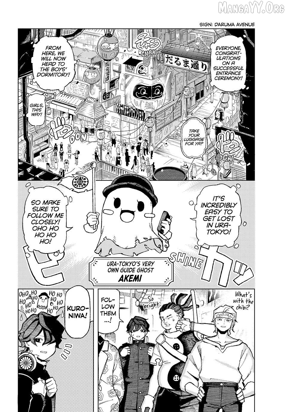 Ura-Tokyo - Exorcist City Chapter 3 - page 2