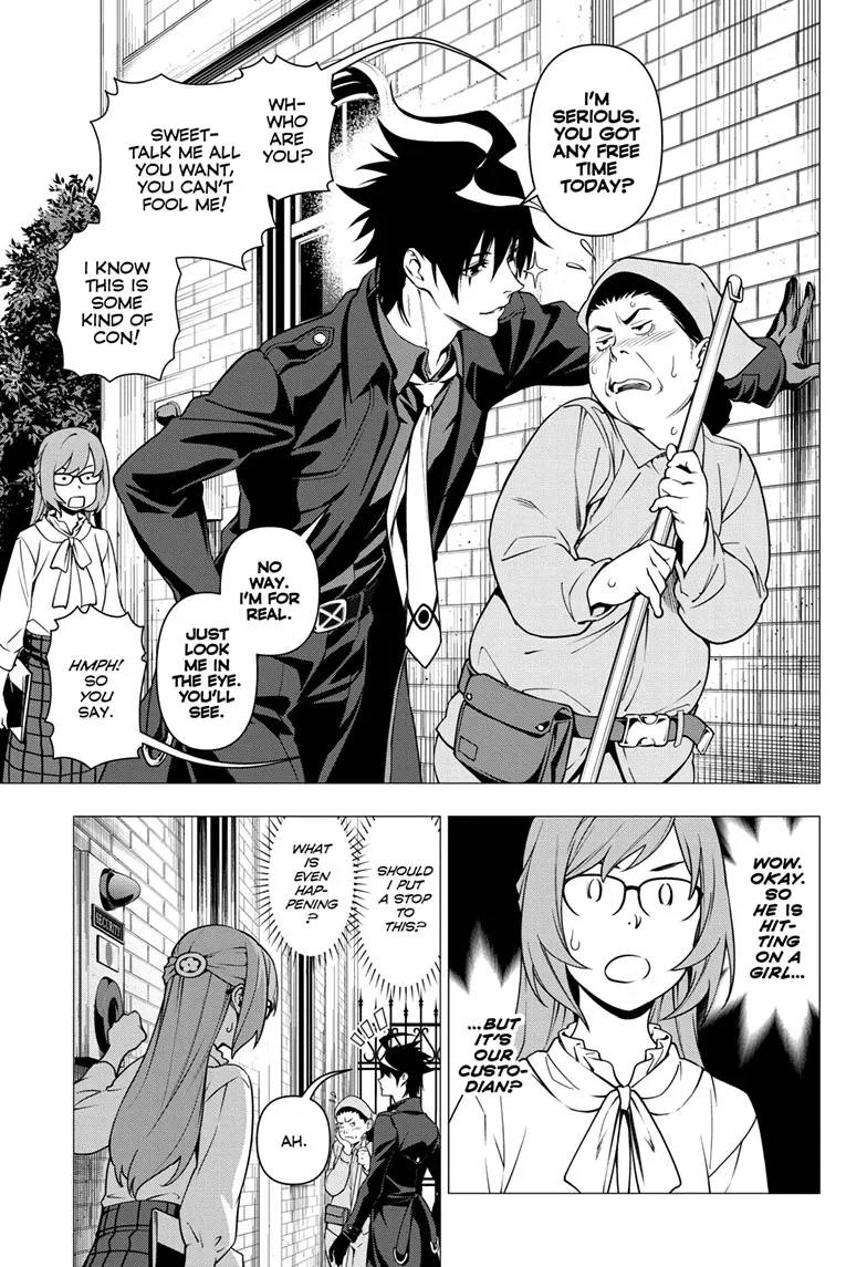 Yugen's All-Ghouls Homeroom Chapter 1 - page 7