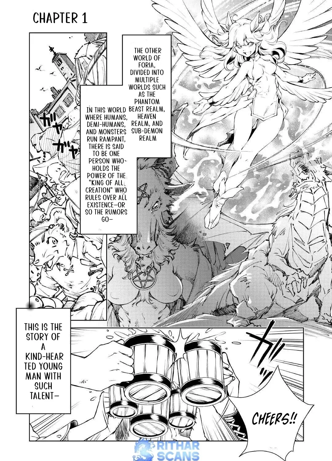 I Was Abandoned as a Miscellaneous Tamer, but Is It Okay if I Rule Over All Creation? Chapter 1 - page 1