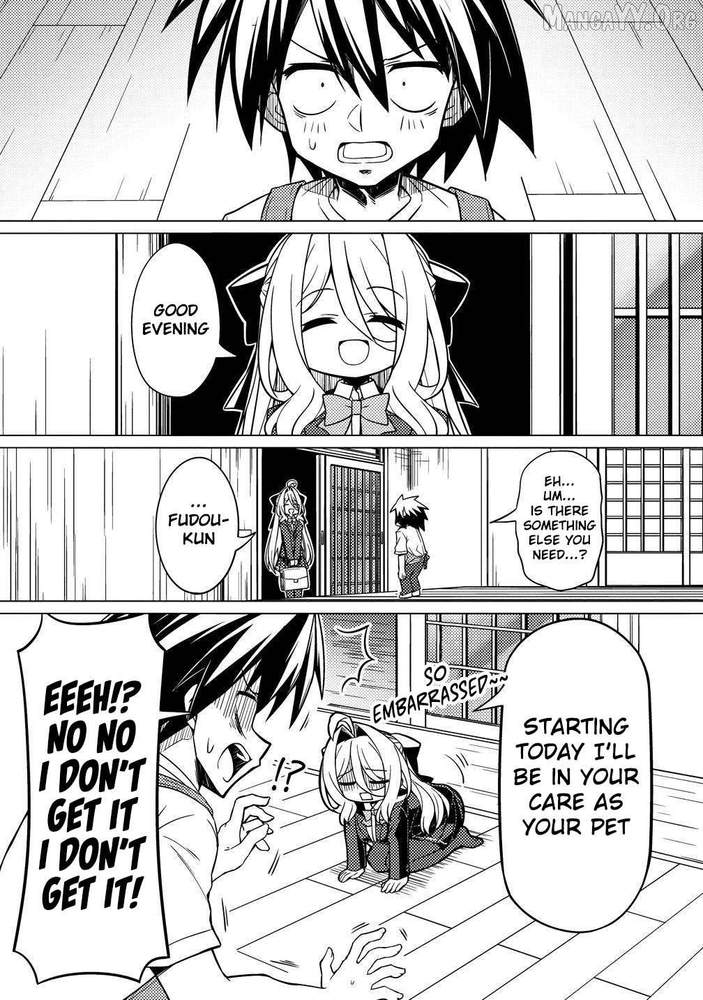 Tsukimino Karma wa Akumade Boku no Pet Nanoni Chapter 1 - page 28