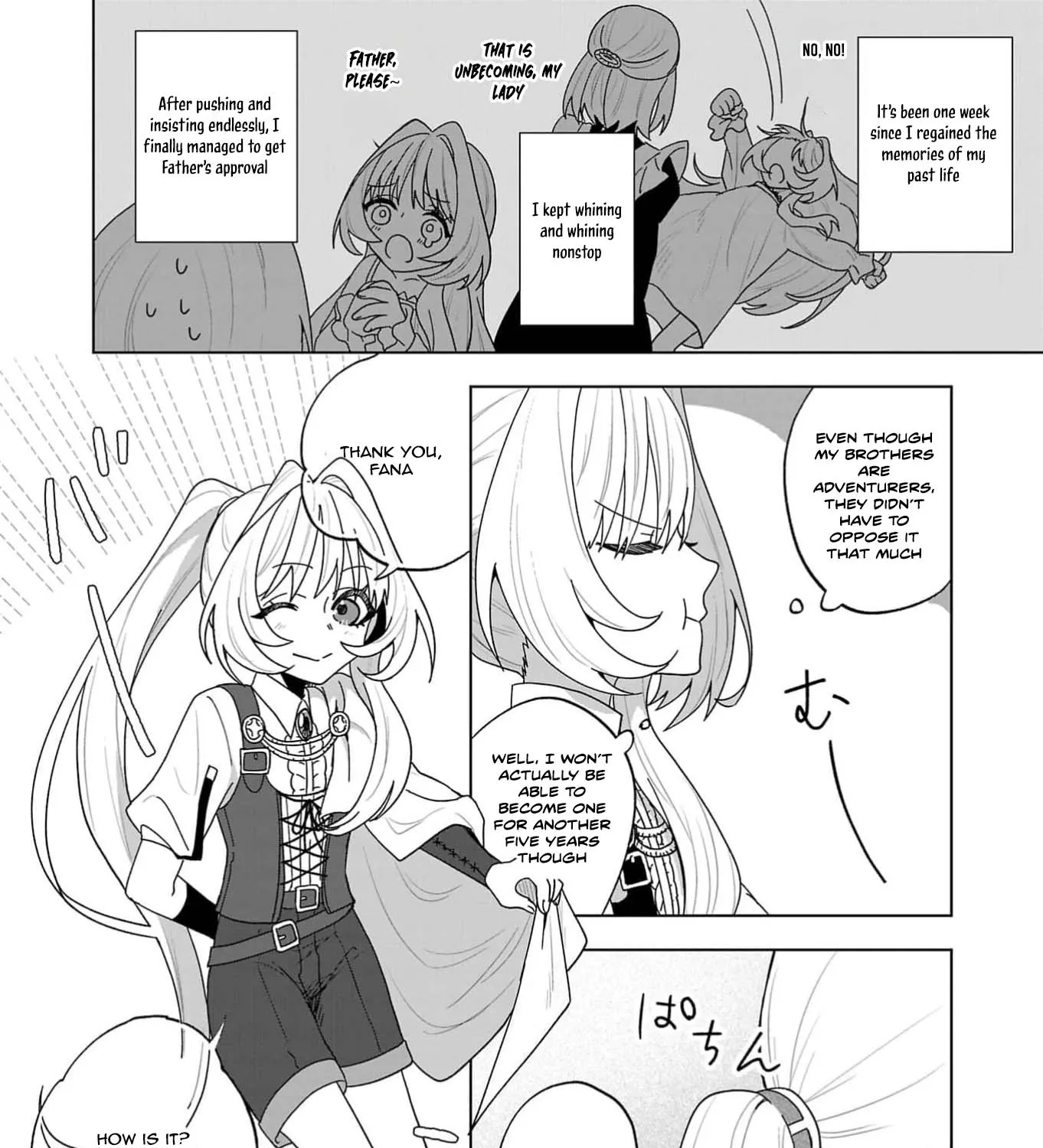 The Villainess Aims to Be the Strongest — Becoming an Adventurer Chapter 2 - page 7