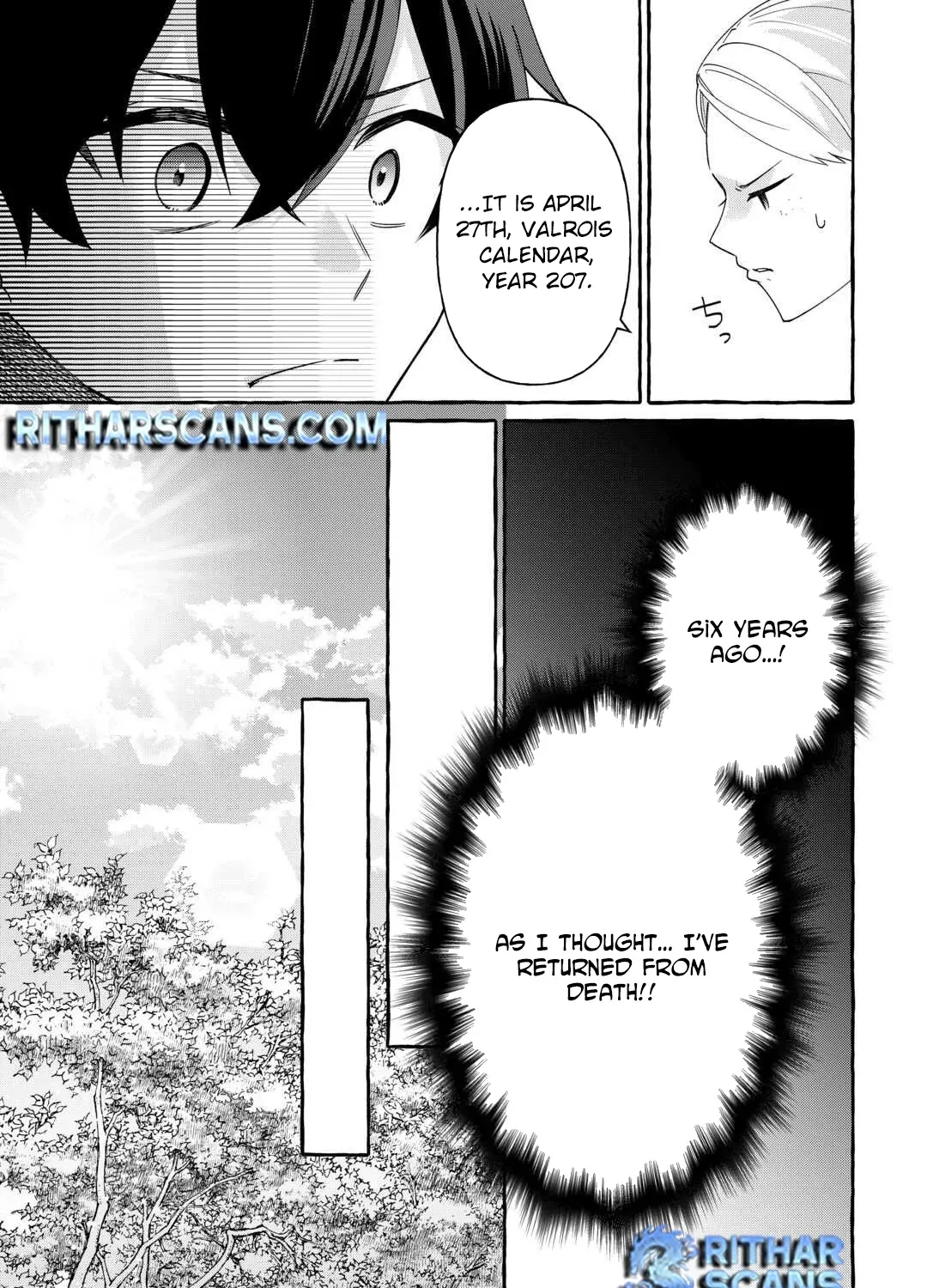 SHOKEI SARETA SHI NI MODORI NO DAIROKU OUJI WA KOKOKU WO SUTE Chapter 1 - page 89