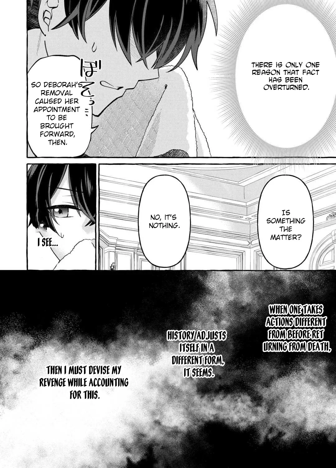 SHOKEI SARETA SHI NI MODORI NO DAIROKU OUJI WA KOKOKU WO SUTE Chapter 3 - page 27