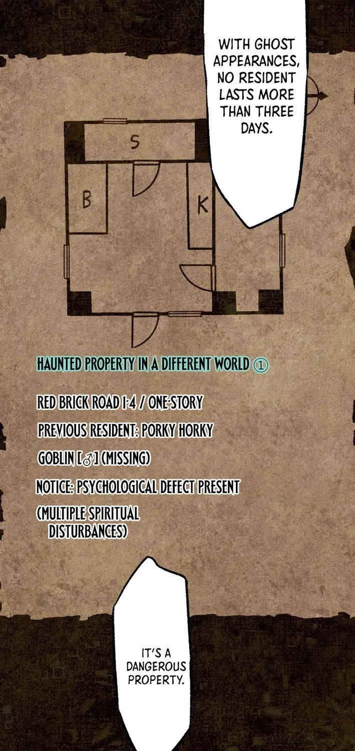 I Live in a Haunted Property in a Different World Chapter 3 - page 2