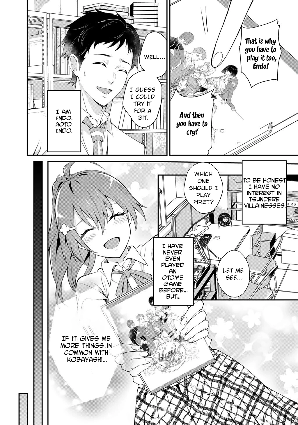 Tsundere Villainess Lieselotte, with Commentary by Endo and Kobayashi. Chapter 1 - page 12