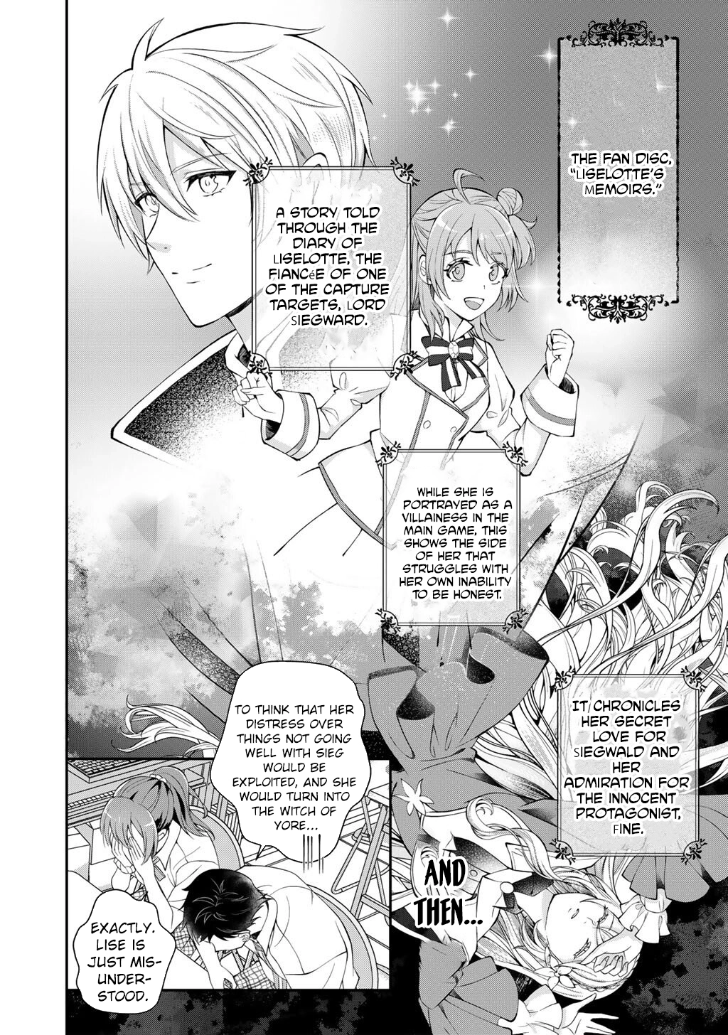 Tsundere Villainess Lieselotte, with Commentary by Endo and Kobayashi. Chapter 1 - page 14
