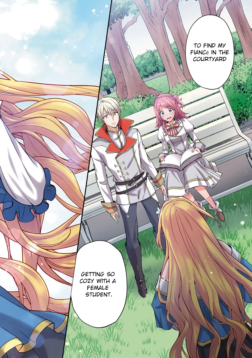 Tsundere Villainess Lieselotte, with Commentary by Endo and Kobayashi. Chapter 1 - page 2