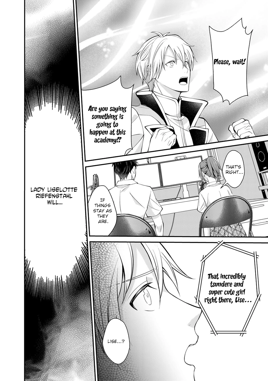Tsundere Villainess Lieselotte, with Commentary by Endo and Kobayashi. Chapter 1 - page 32
