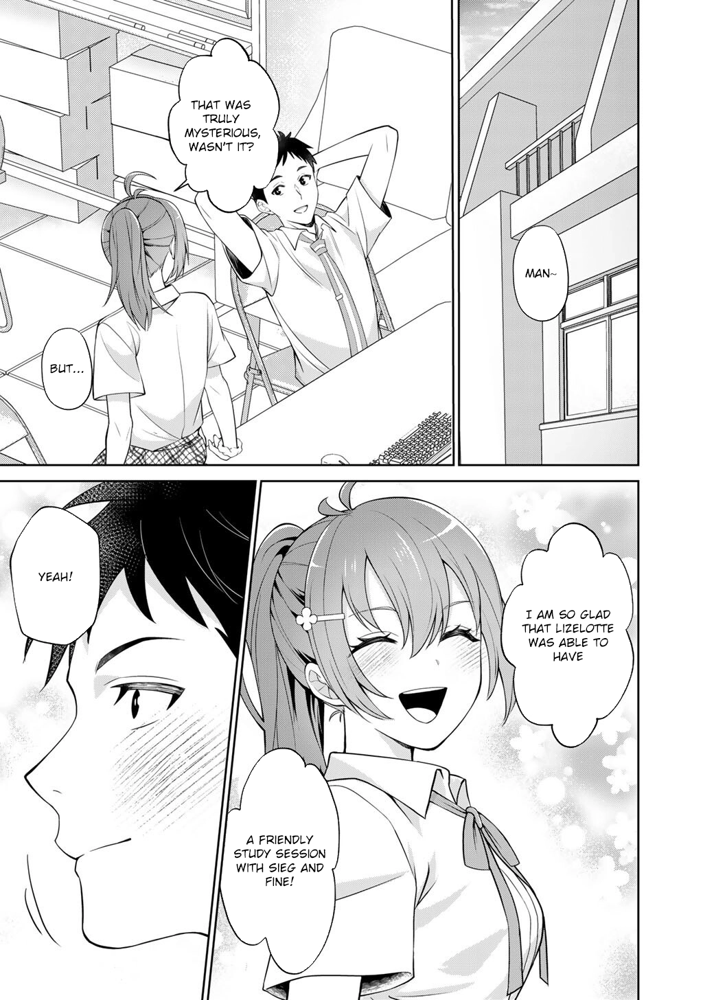 Tsundere Villainess Lieselotte, with Commentary by Endo and Kobayashi. Chapter 2 - page 17