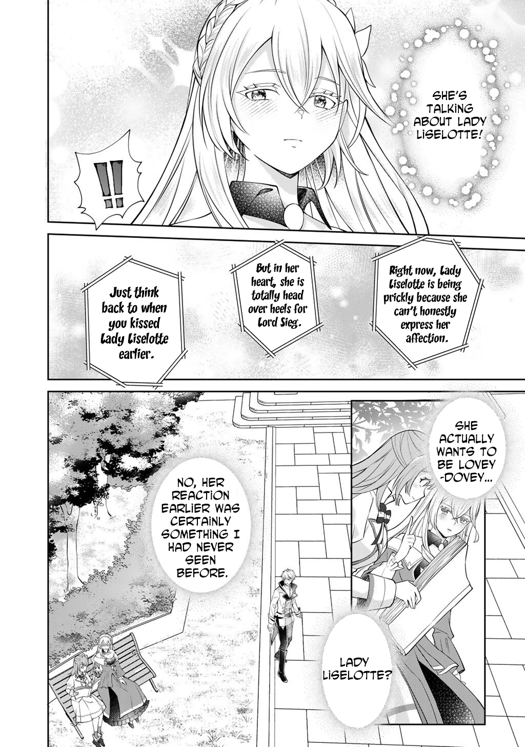 Tsundere Villainess Lieselotte, with Commentary by Endo and Kobayashi. Chapter 2 - page 8