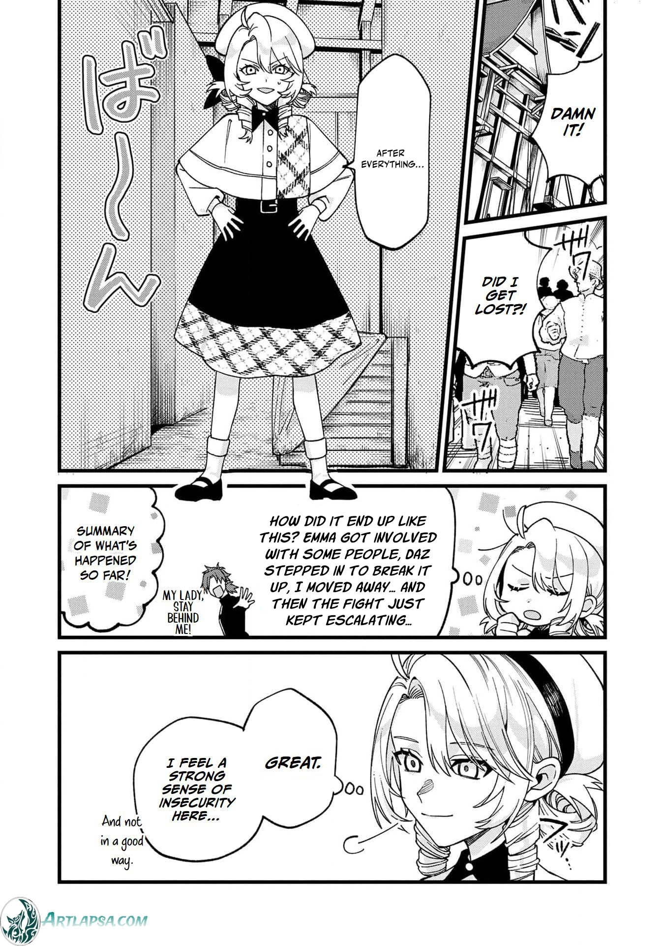 Hametsu Yotei no Akuyaku Reijo Nanoni Rasu Bosu Koshaku to Konyaku Suru desu ka!? Chapter 5 - page 11