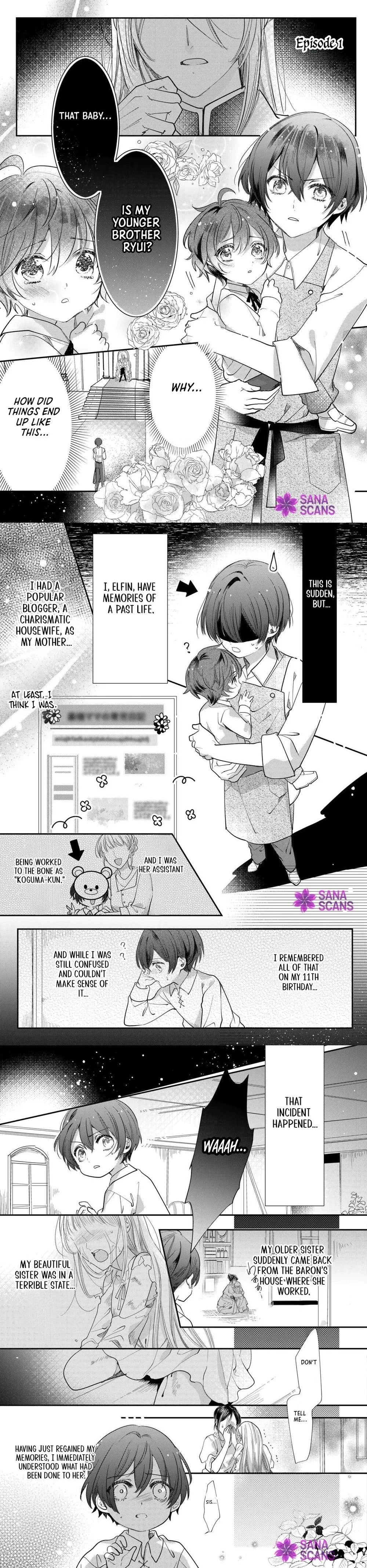 The Son of a Charismatic Housewife Feeds the King in Another World Chapter 1 - page 1