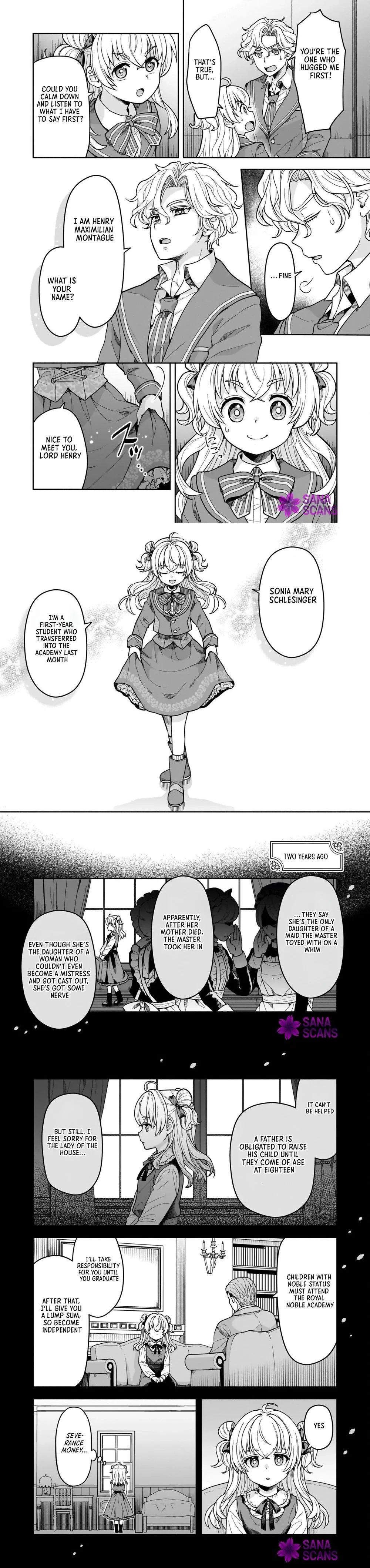 Reborn as the Heroine — I'll Break Fate with Force Chapter 1 - page 3