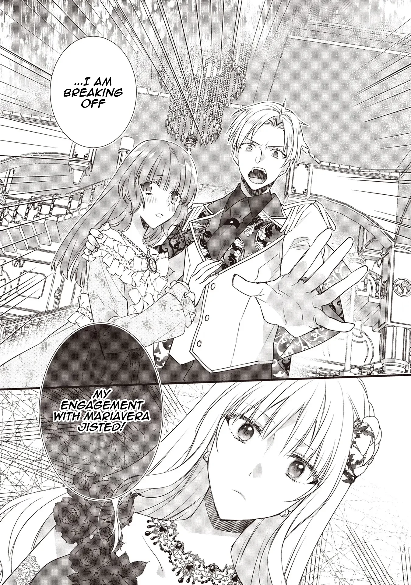 Takane no Hana Atsukai sareru Akuyaku Reijoudesuga, Honne wa Mechakucha Koishitai Chapter 1 - page 2