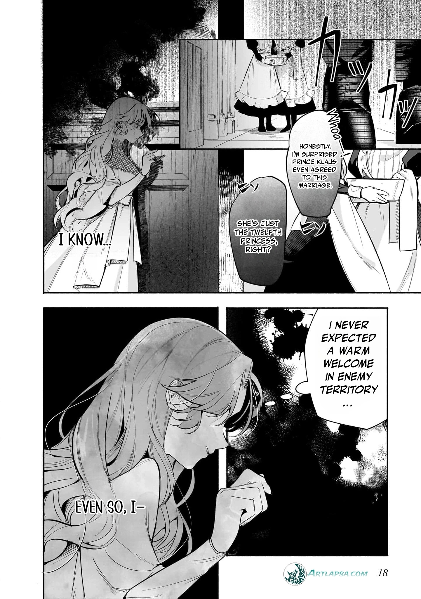 Tekikokude Reigu Sareta Kojo-sama wa Otto no Ai ni Kidzukanai Chapter 1 - page 18
