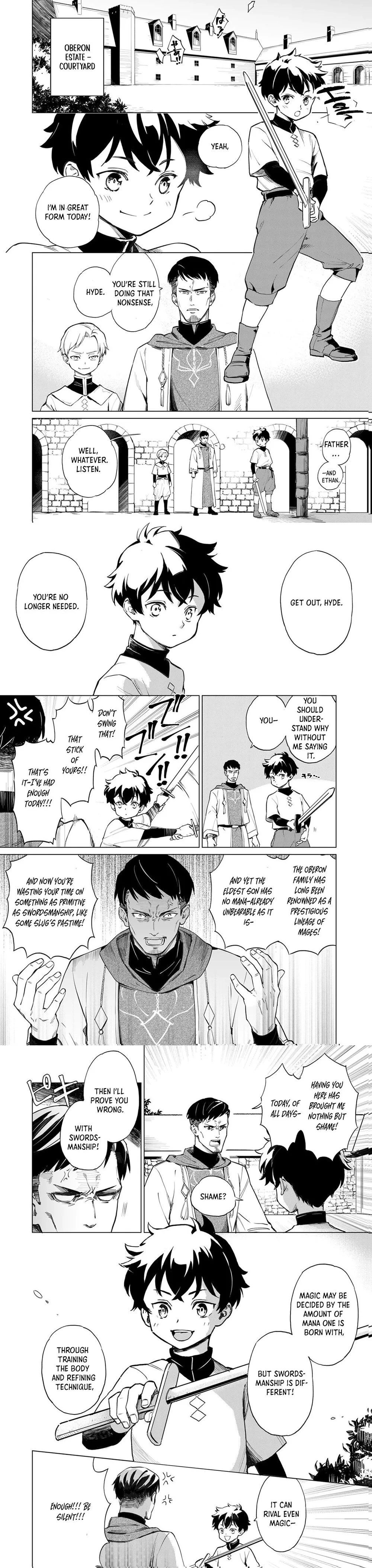 The 'Inferior' Swordsman Dominates a Magic-Only World Chapter 1 - page 2