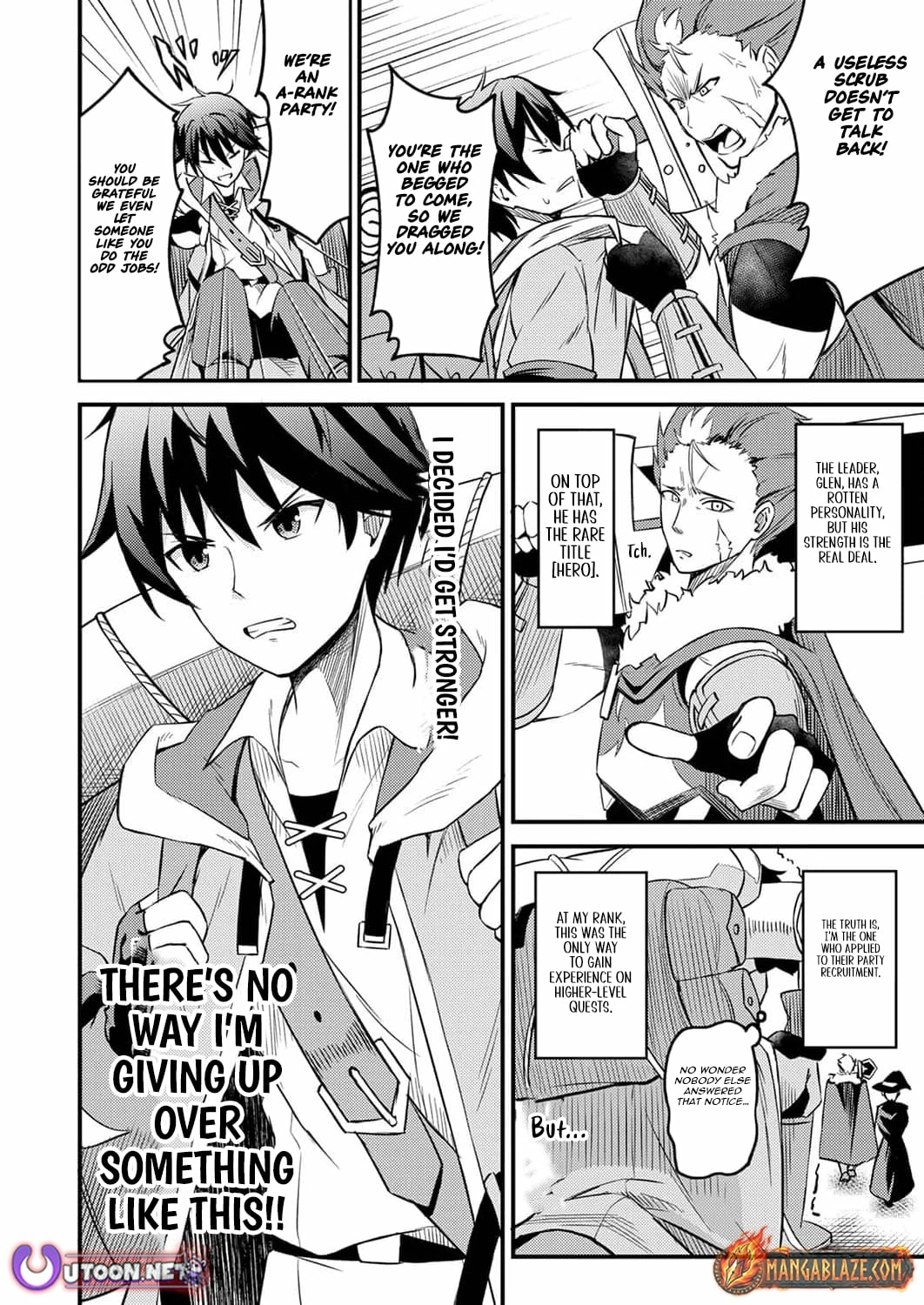 The [Brave One] Scorned as Incompetent Was Actually the Legendary [Hero] Chapter 1 - page 13