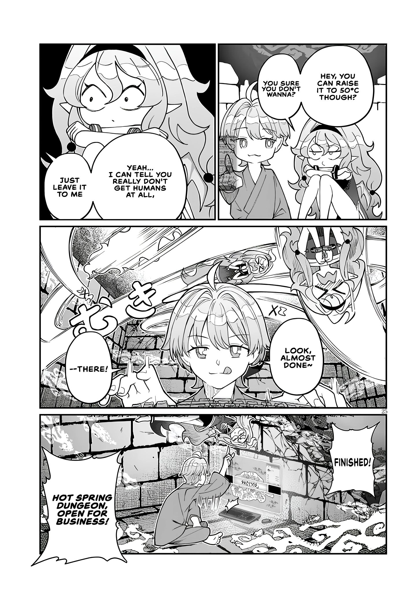 Isekai Tensei Dungeon Master: Onsen Dungeon wo Tsukuru Chapter 1 - page 24