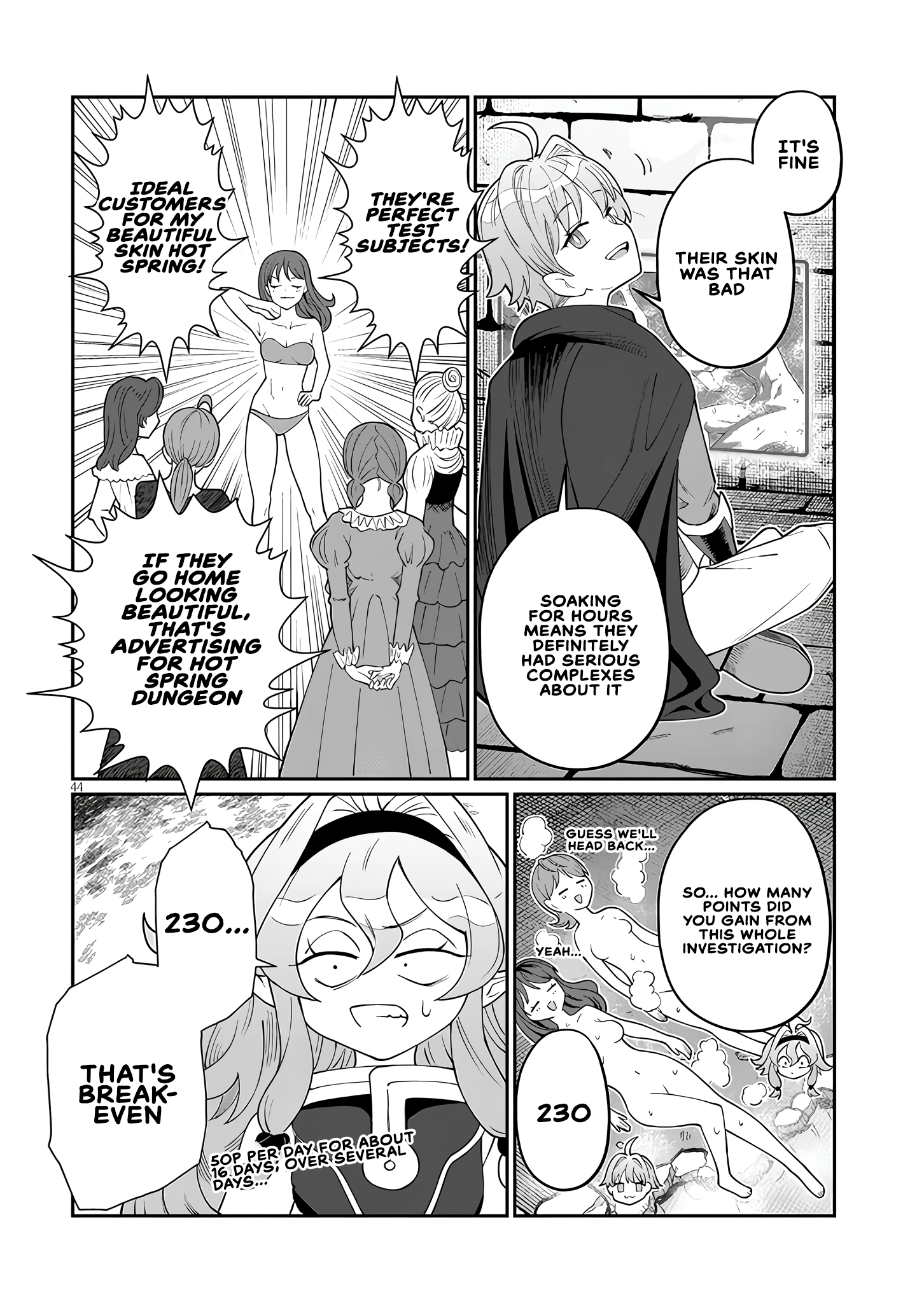 Isekai Tensei Dungeon Master: Onsen Dungeon wo Tsukuru Chapter 1 - page 43
