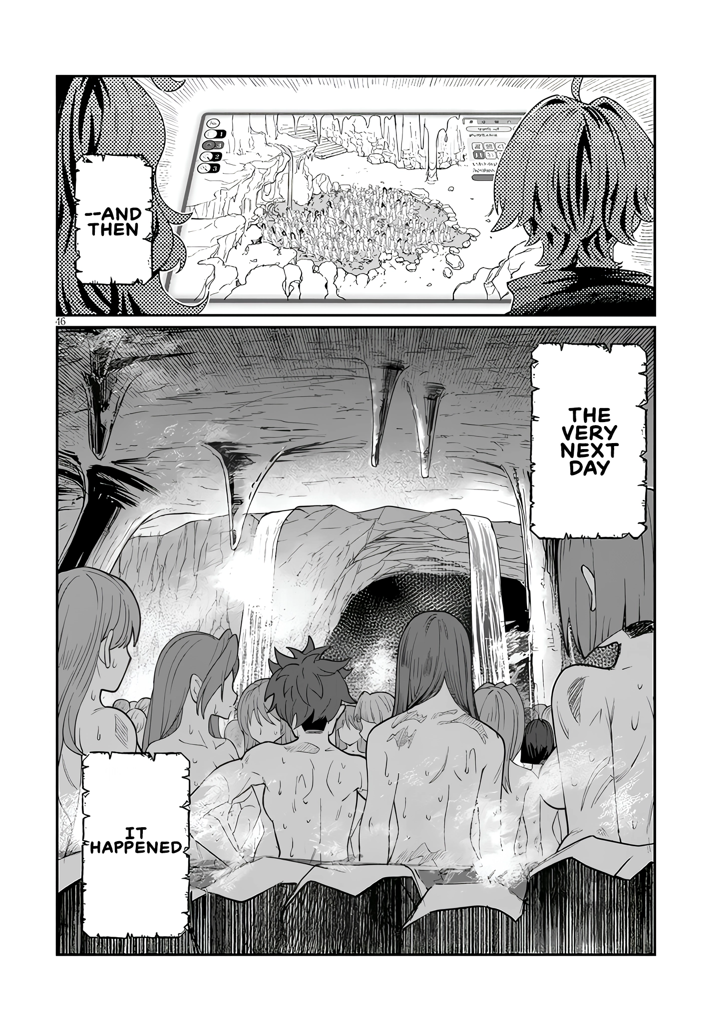 Isekai Tensei Dungeon Master: Onsen Dungeon wo Tsukuru Chapter 1 - page 45