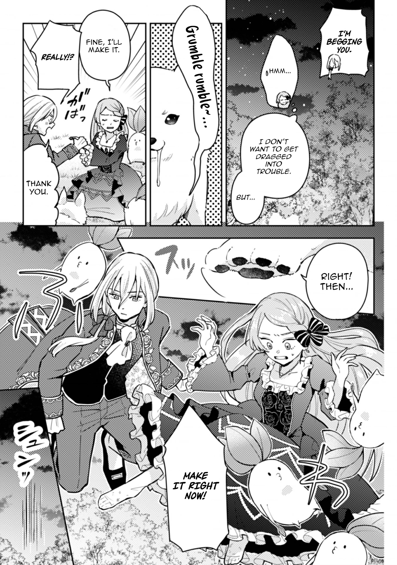 Ponkotsu Reijou ni Tensei Shitara, Mofumofu kara Ouji no Meshiuma Yome ni Ninmeisaremashita Chapter 2 - page 4