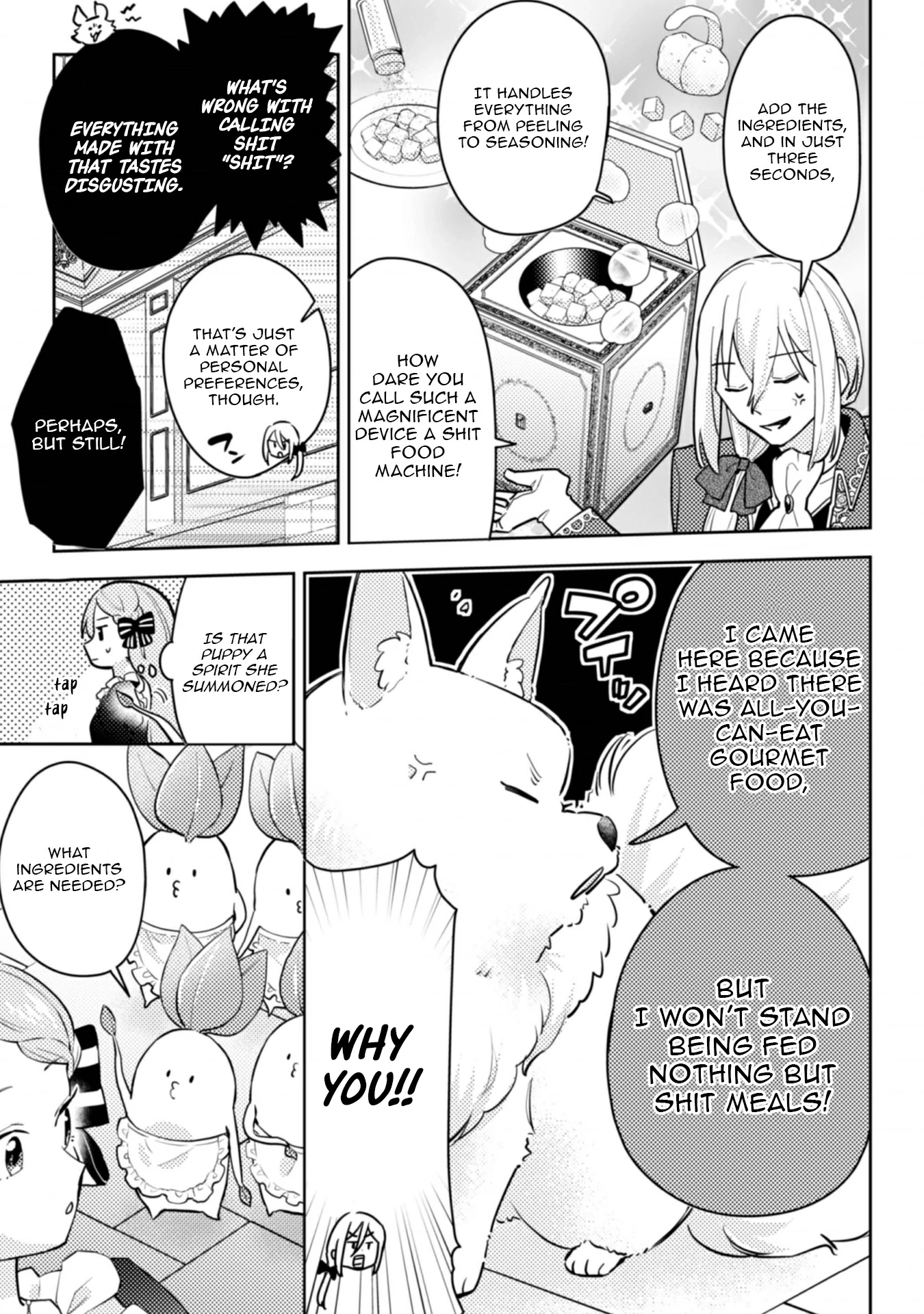 Ponkotsu Reijou ni Tensei Shitara, Mofumofu kara Ouji no Meshiuma Yome ni Ninmeisaremashita Chapter 2 - page 6