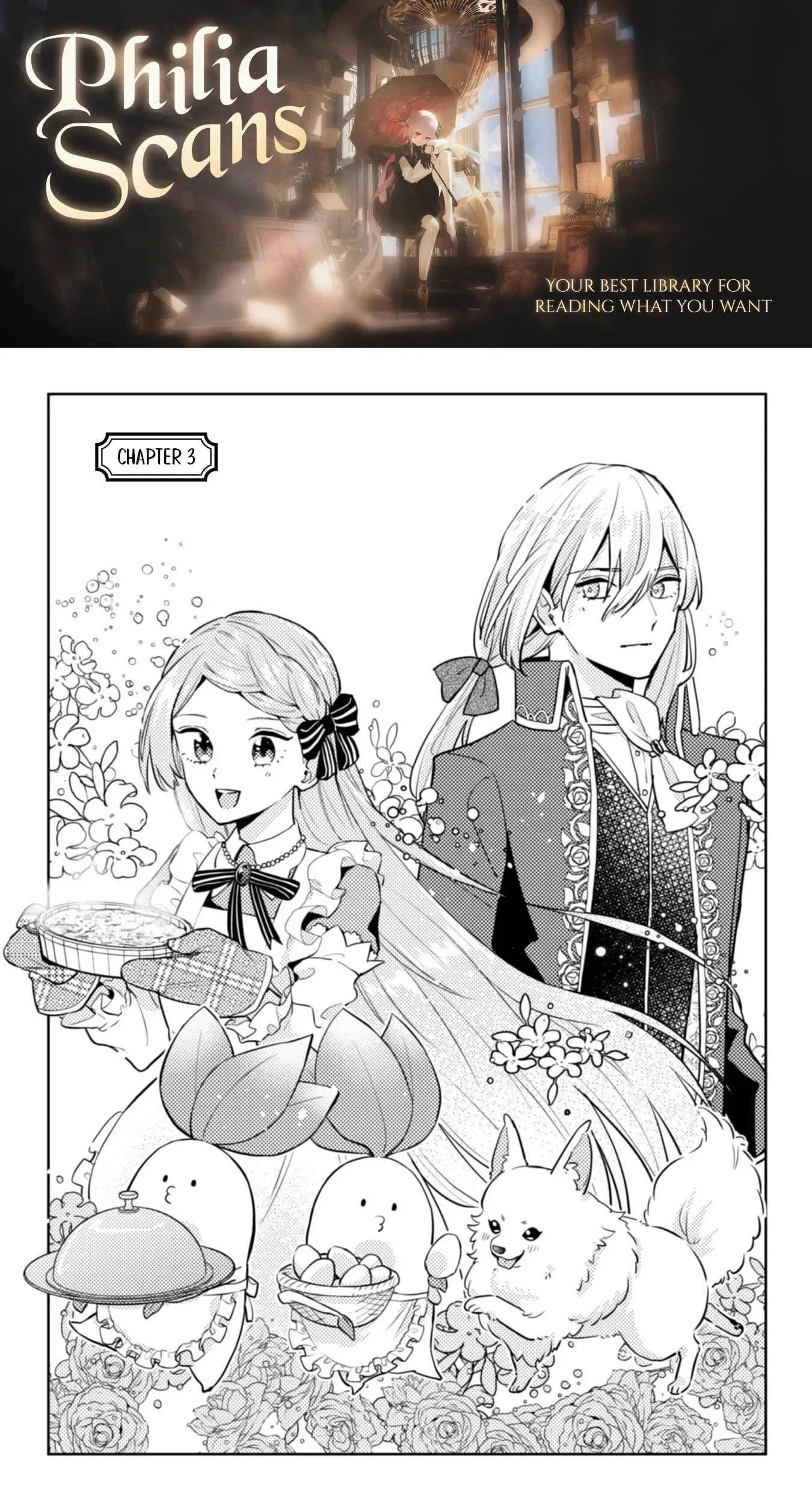 Ponkotsu Reijou ni Tensei Shitara, Mofumofu kara Ouji no Meshiuma Yome ni Ninmeisaremashita Chapter 3 - page 1