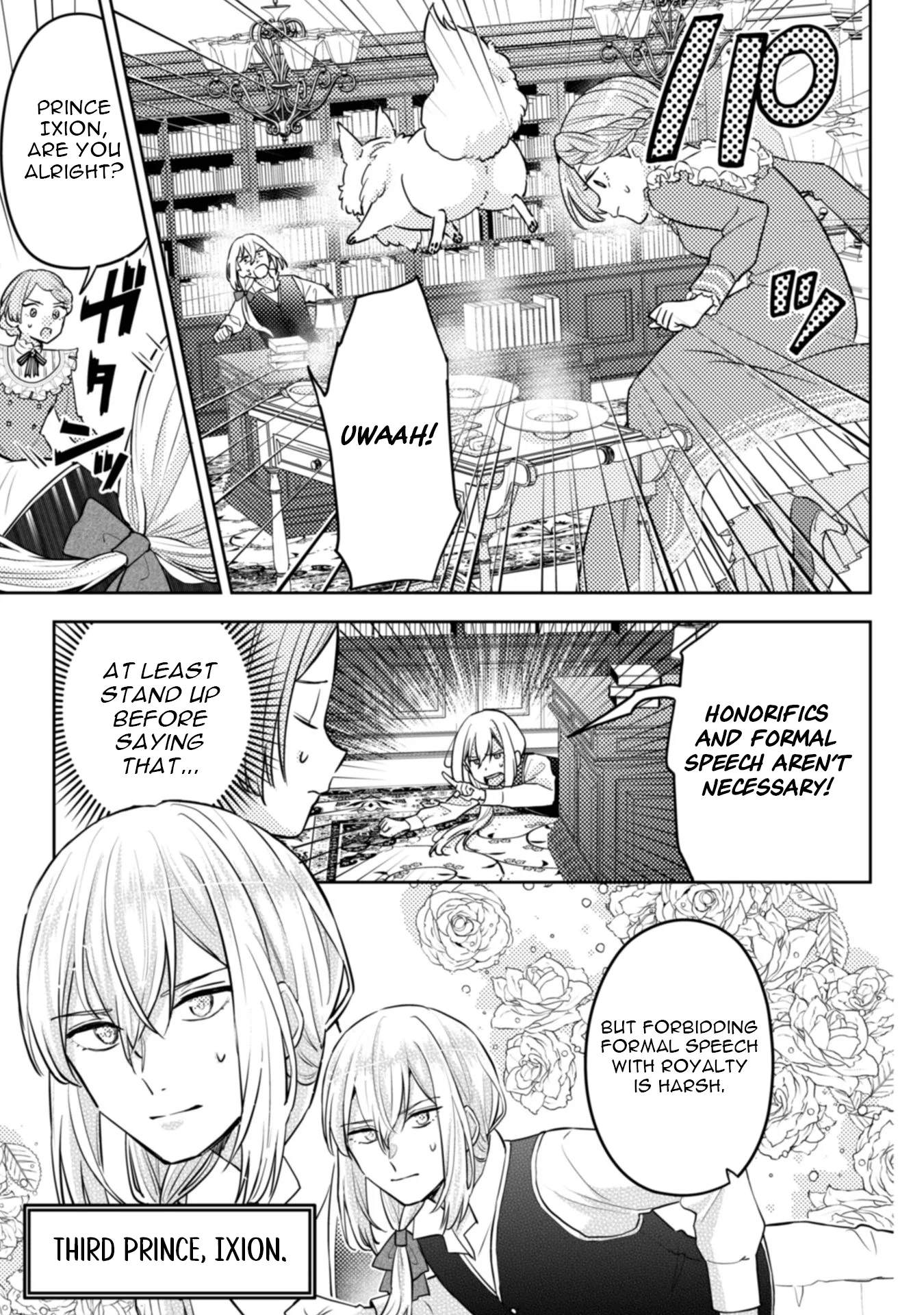 Ponkotsu Reijou ni Tensei Shitara, Mofumofu kara Ouji no Meshiuma Yome ni Ninmeisaremashita Chapter 3 - page 13