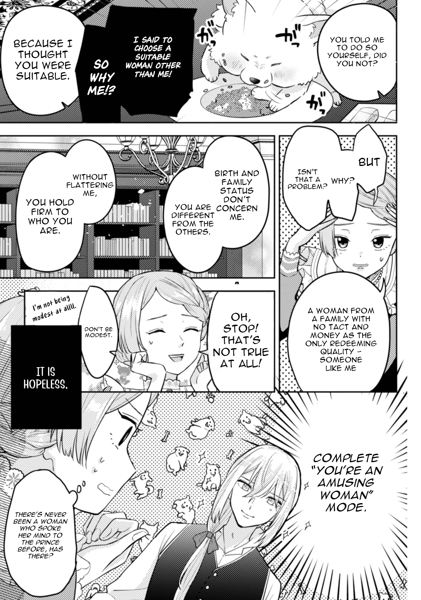 Ponkotsu Reijou ni Tensei Shitara, Mofumofu kara Ouji no Meshiuma Yome ni Ninmeisaremashita Chapter 3 - page 19