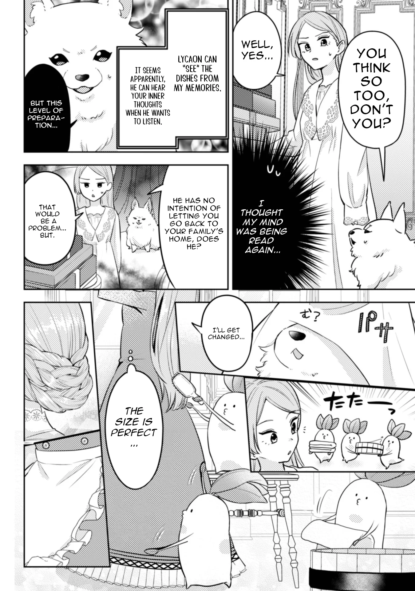 Ponkotsu Reijou ni Tensei Shitara, Mofumofu kara Ouji no Meshiuma Yome ni Ninmeisaremashita Chapter 3 - page 6