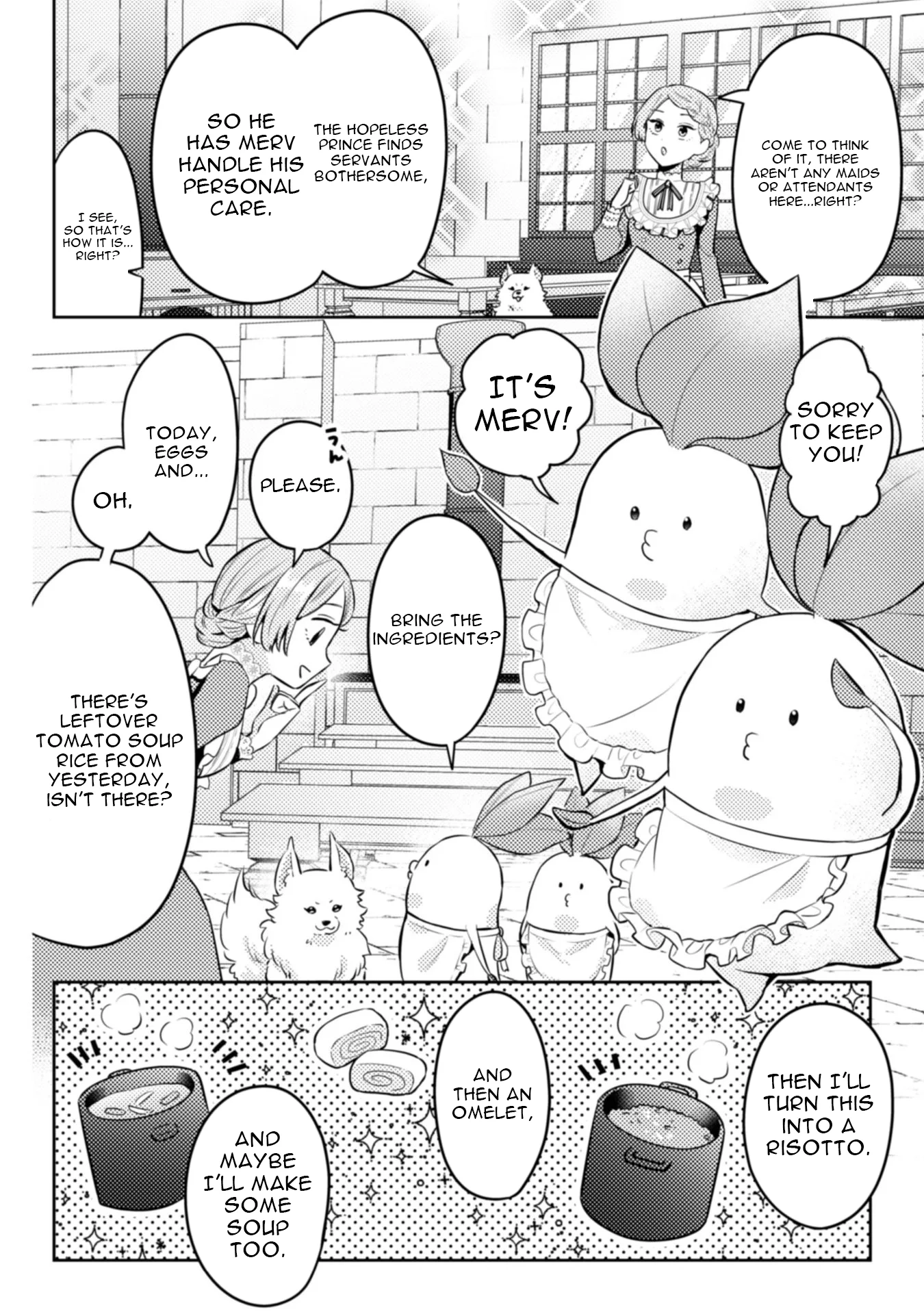 Ponkotsu Reijou ni Tensei Shitara, Mofumofu kara Ouji no Meshiuma Yome ni Ninmeisaremashita Chapter 3 - page 8