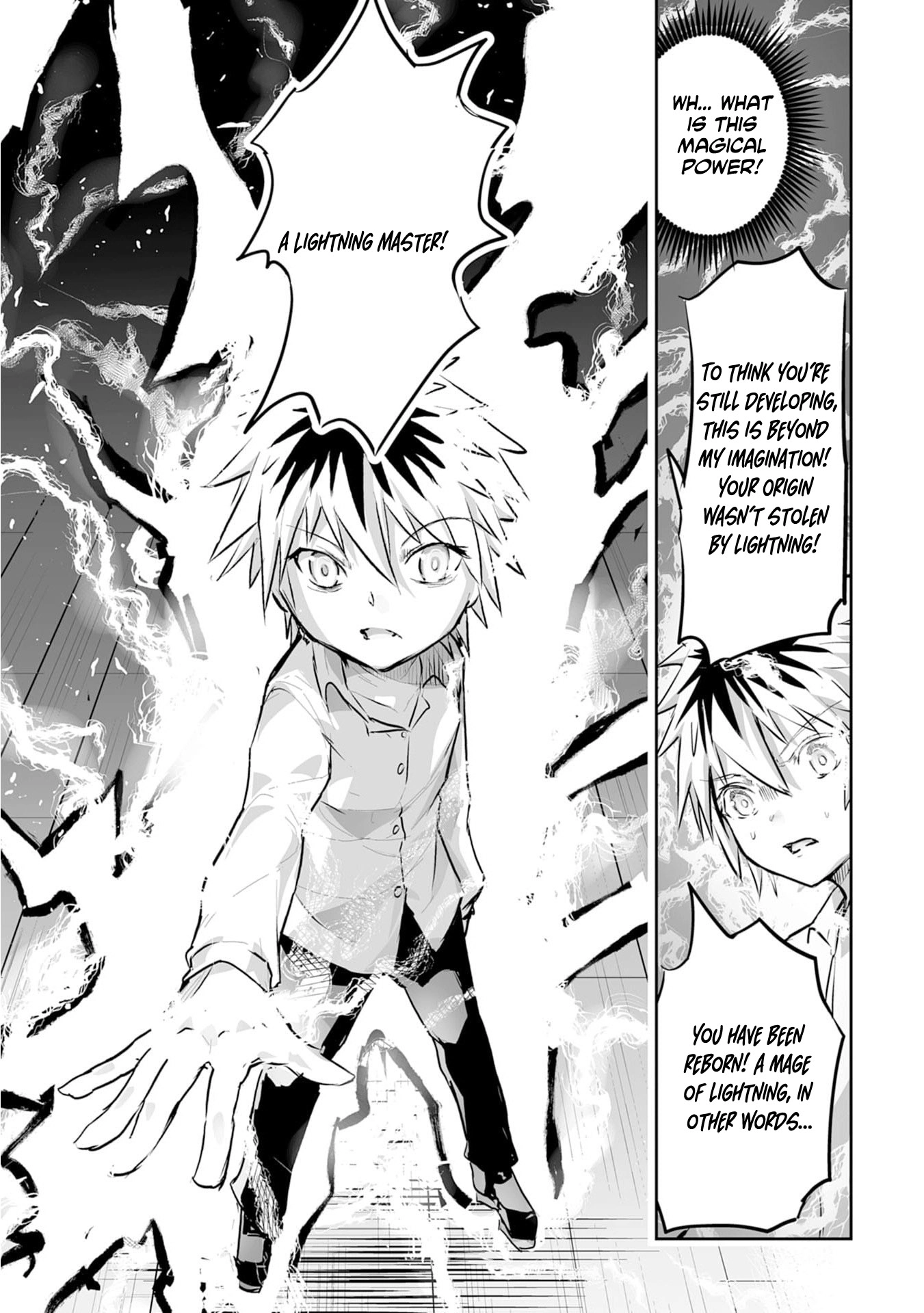 Nanairo Kaminarijutsushi no Eiyuu Tan - Subete o Ushinatta Ore, Kaminari Majutsu o Kiwamete Saikyou e to Itaru Chapter 1 - page 38