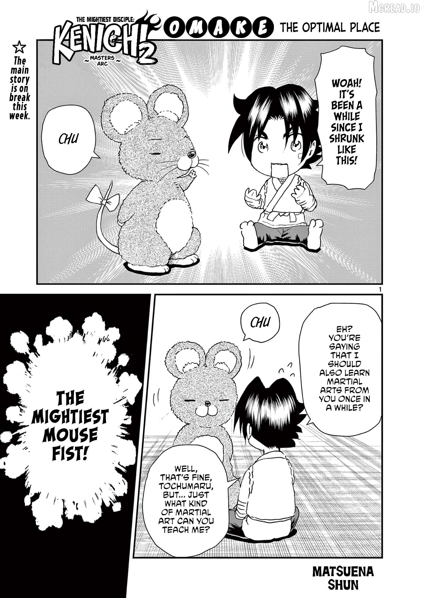 History's Strongest Disciple Kenichi 2: Masters Arc Chapter 5.5 - page 1