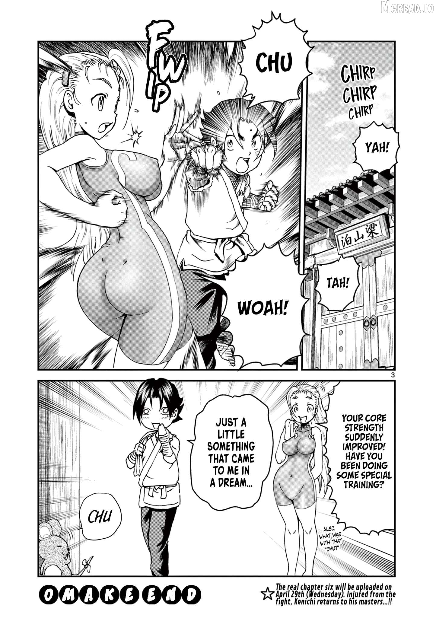 History's Strongest Disciple Kenichi 2: Masters Arc Chapter 5.5 - page 3