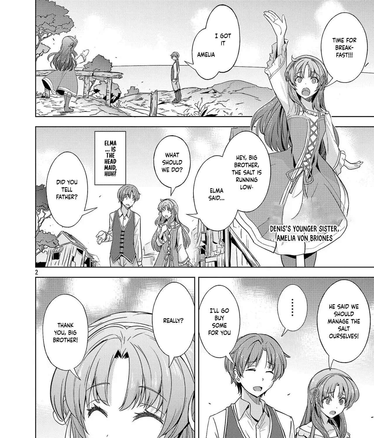 Gakeppuchi Kizoku no Ikinokori Senryaku Chapter 1 - page 3