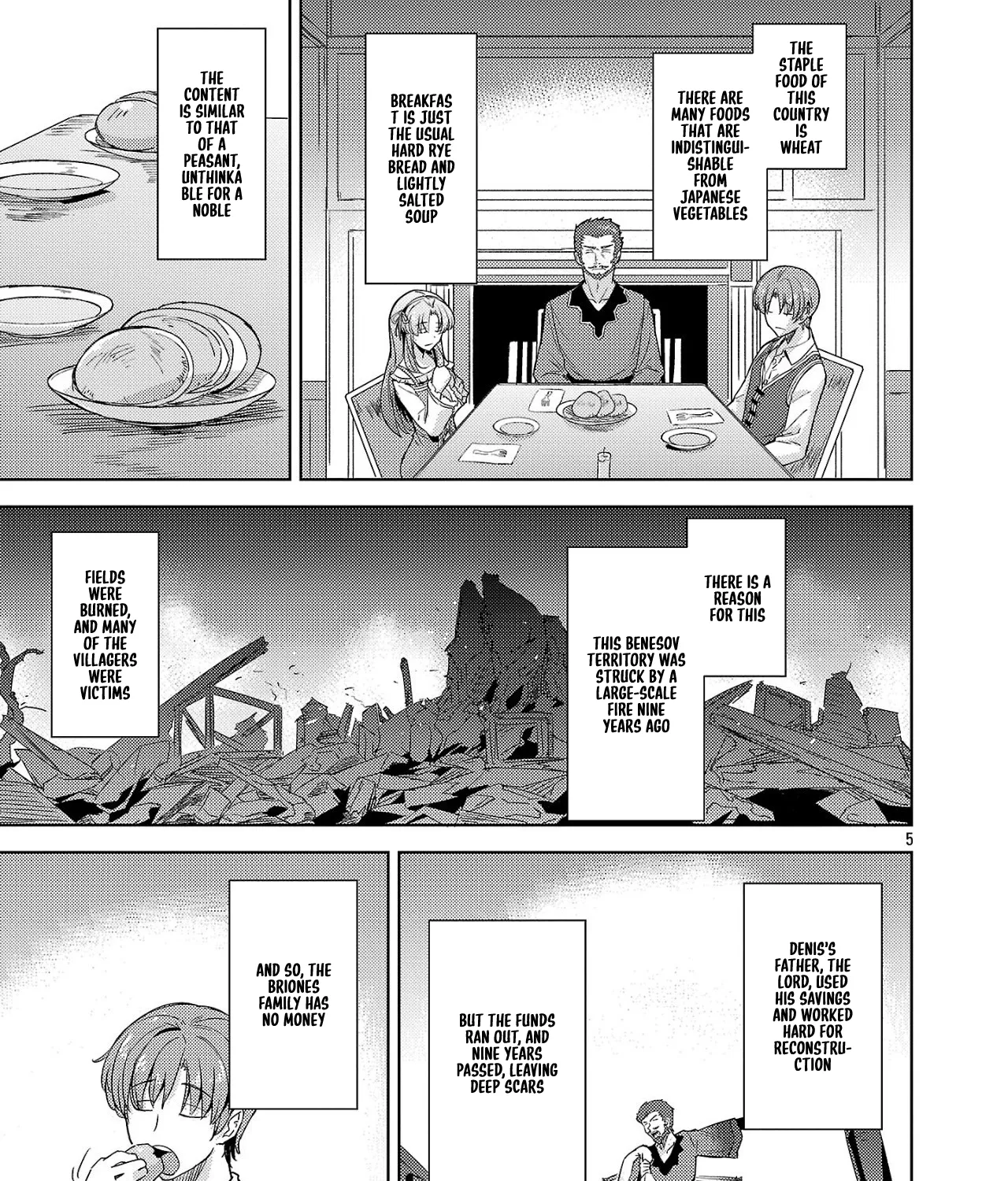 Gakeppuchi Kizoku no Ikinokori Senryaku Chapter 1 - page 9