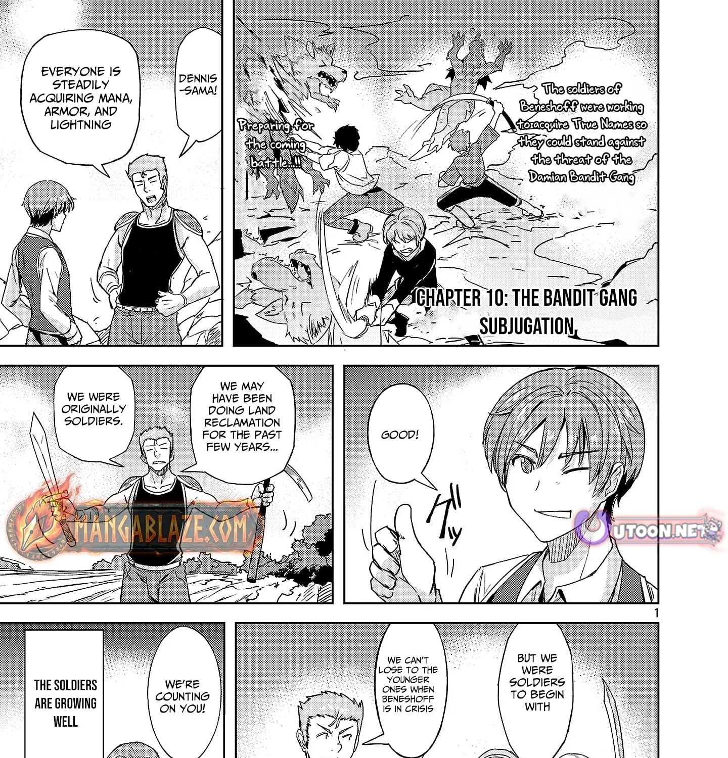 Gakeppuchi Kizoku no Ikinokori Senryaku Chapter 10 - page 2