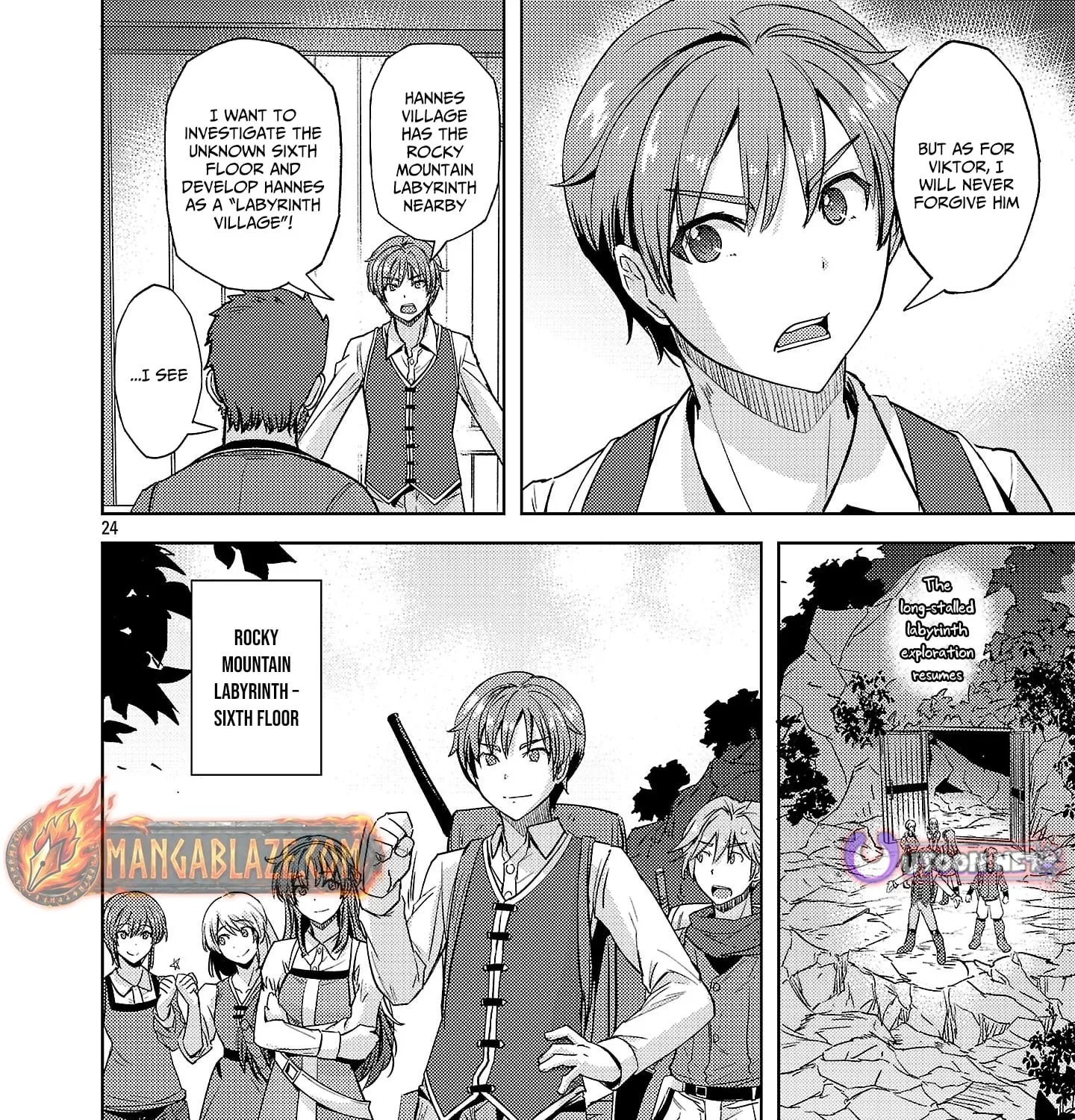 Gakeppuchi Kizoku no Ikinokori Senryaku Chapter 10 - page 48