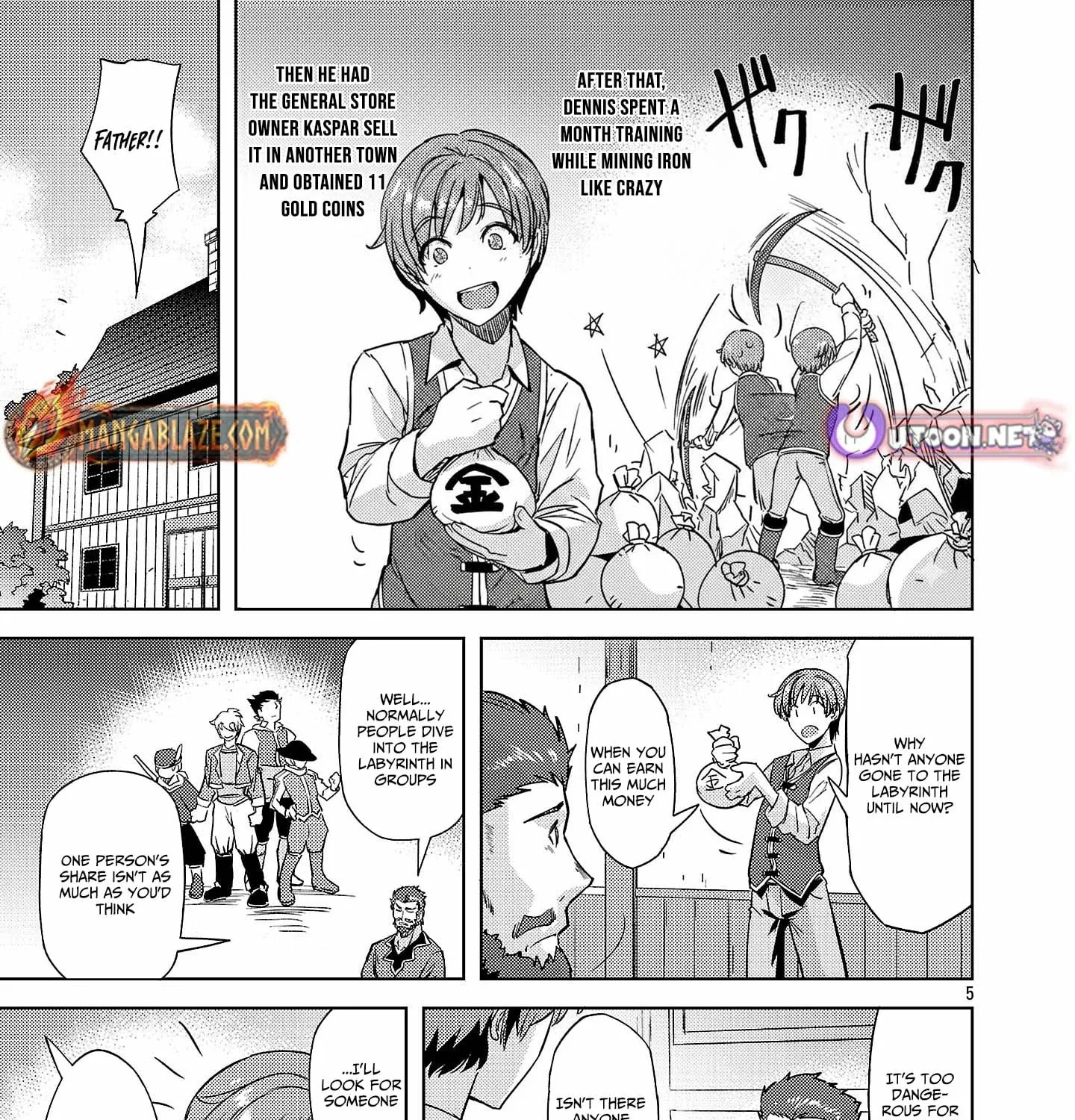 Gakeppuchi Kizoku no Ikinokori Senryaku Chapter 6 - page 10