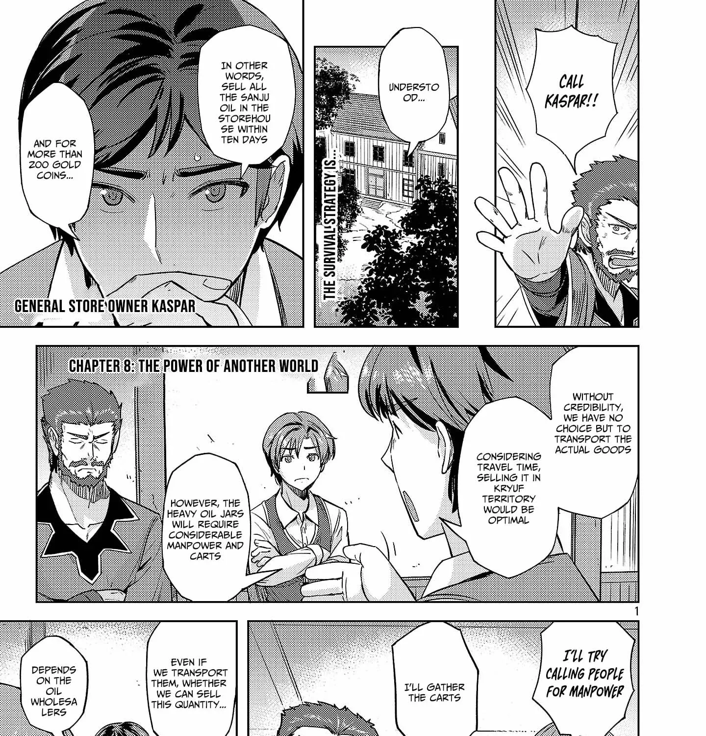 Gakeppuchi Kizoku no Ikinokori Senryaku Chapter 8 - page 2