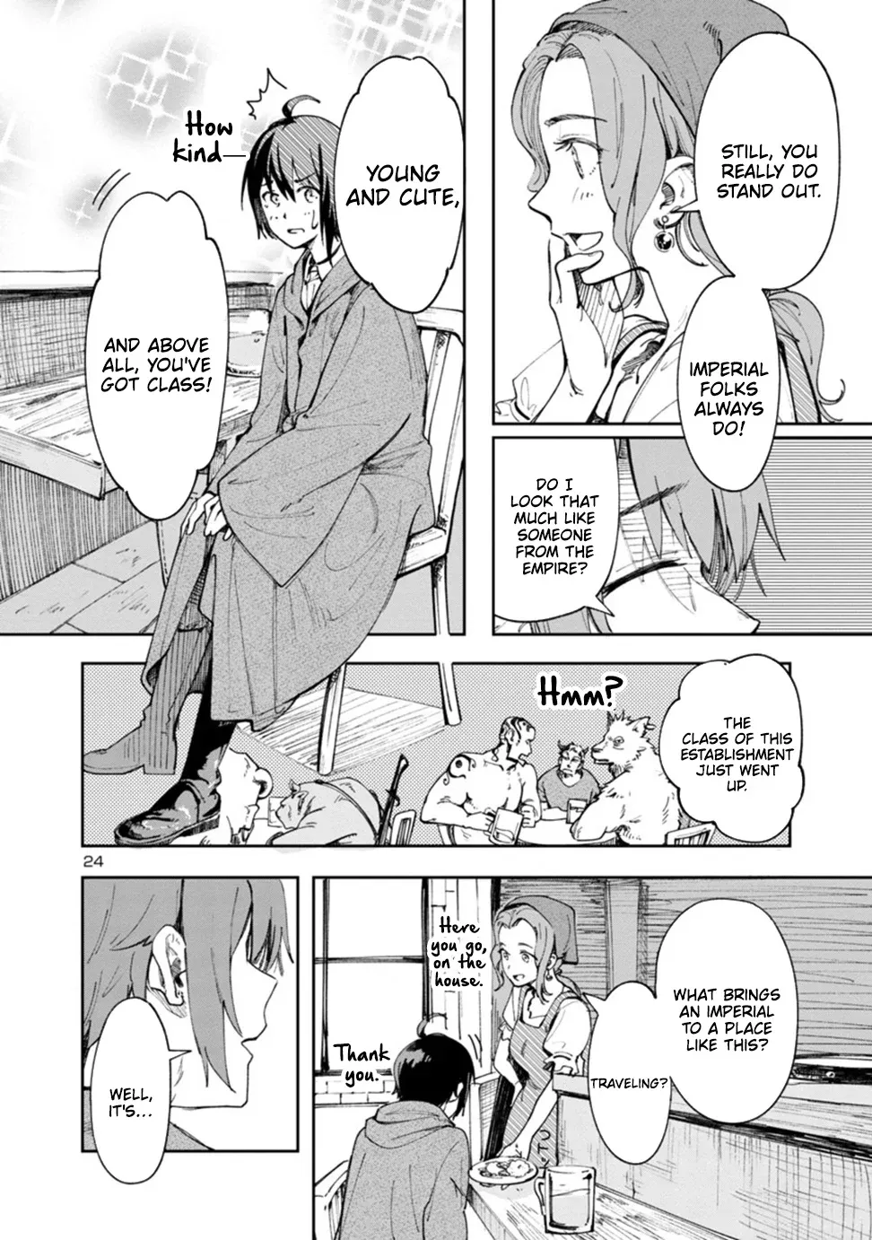 Kyuutei wo Kubi ni natta Shokubutsu Madoushi wa Slow Life wo Ouka suru Chapter 1 - page 24