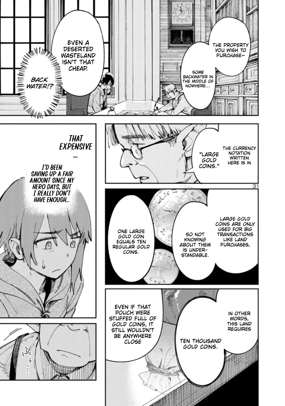 Kyuutei wo Kubi ni natta Shokubutsu Madoushi wa Slow Life wo Ouka suru Chapter 1 - page 31