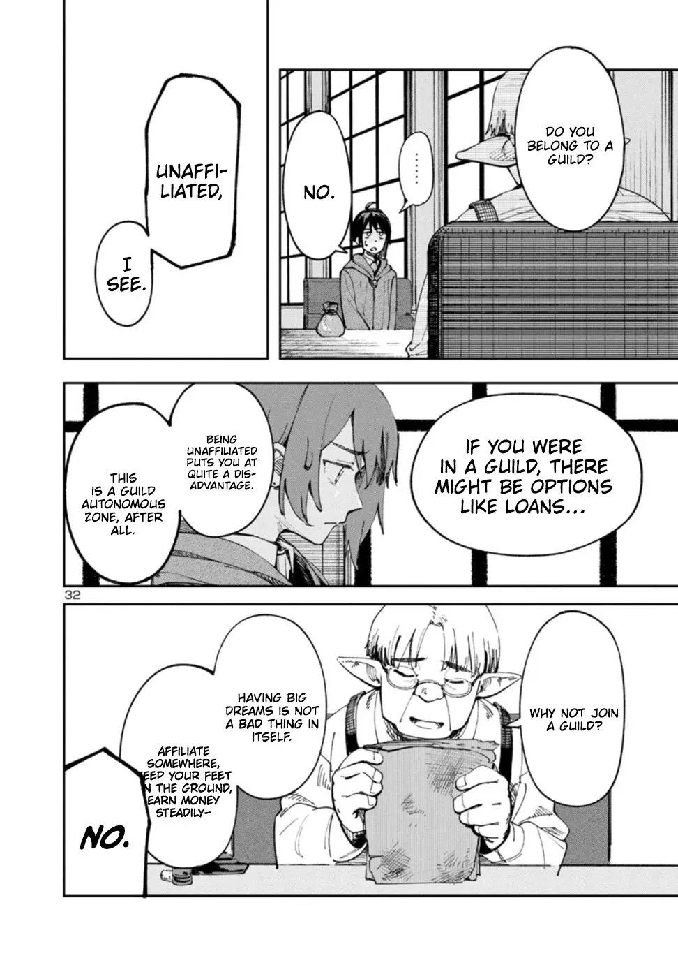 Kyuutei wo Kubi ni natta Shokubutsu Madoushi wa Slow Life wo Ouka suru Chapter 1 - page 32