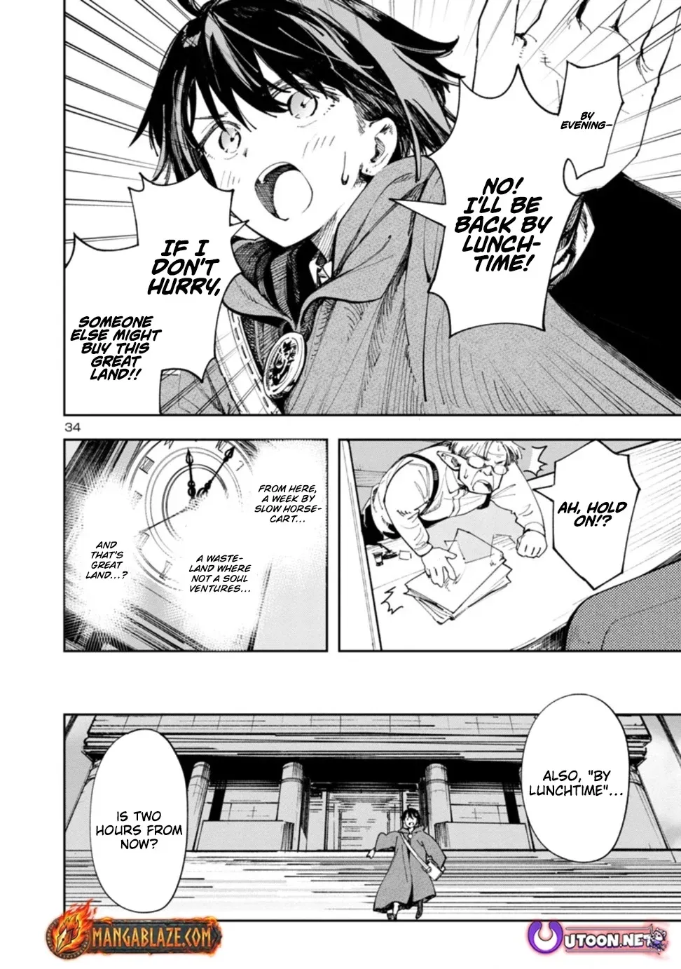 Kyuutei wo Kubi ni natta Shokubutsu Madoushi wa Slow Life wo Ouka suru Chapter 1 - page 34