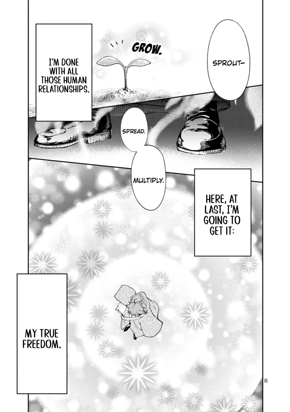 Kyuutei wo Kubi ni natta Shokubutsu Madoushi wa Slow Life wo Ouka suru Chapter 1.2 - page 9