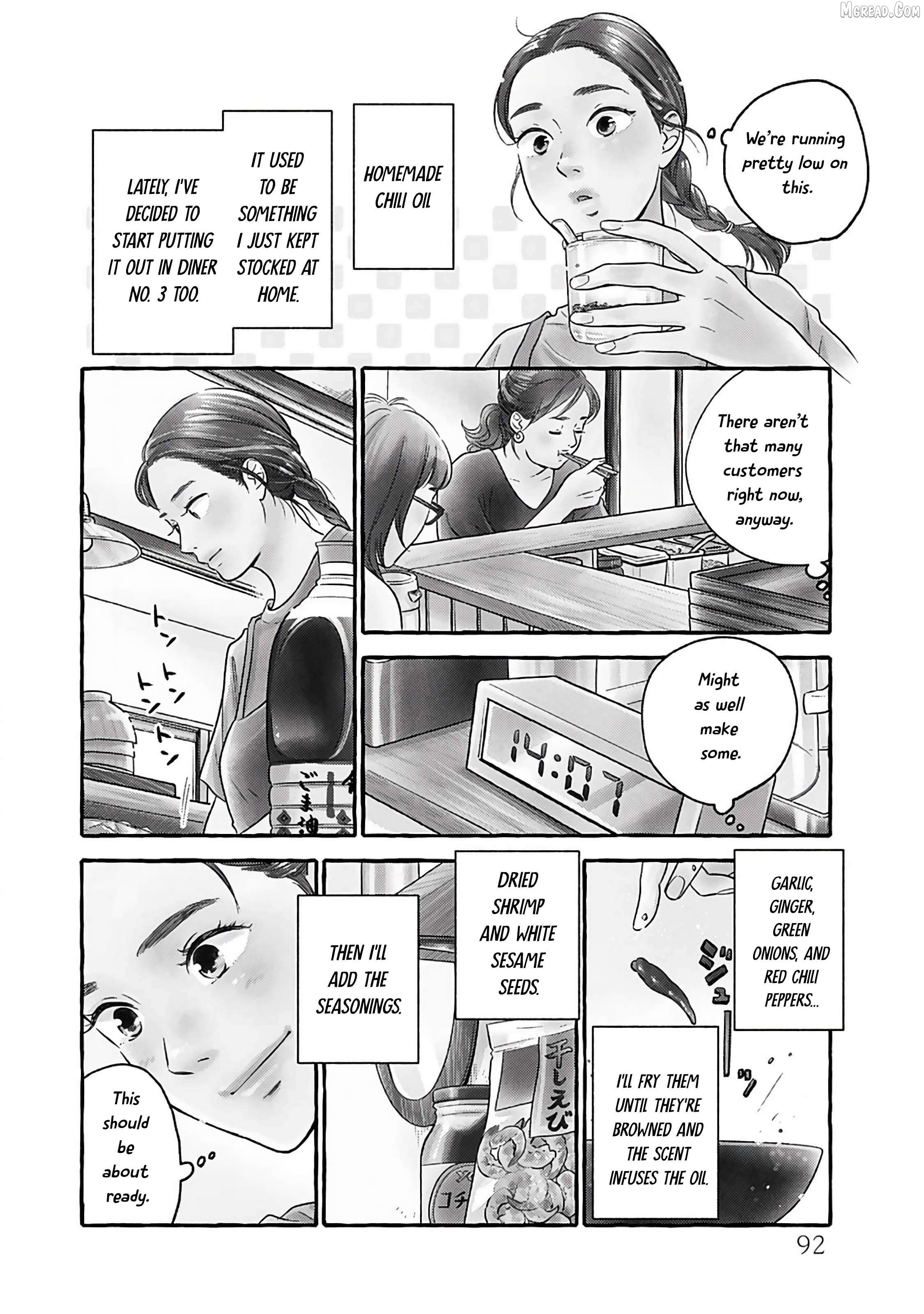 Akekure Noren - Kyou mo Dare ka no Tame no Shokudou Monogatari Chapter 5 - page 3