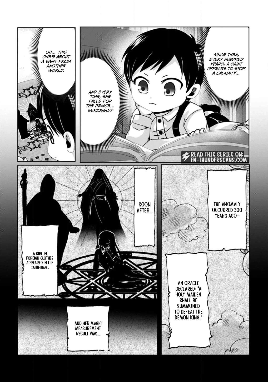 My Life in Another World After Being Dragged There as My Tiny Self Chapter 3.1 - page 8