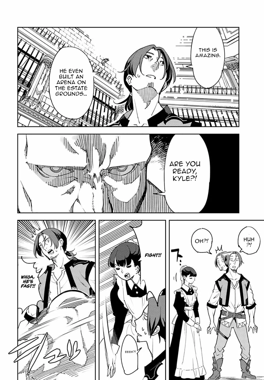 Hisabisa ni Kentoushindan wo Uketara Saikyou Status ni Natte Ita ~Tsuihou Sareta Ossan Boukensha, Imasara Eiyuu wo Mezasu~ Chapter 3 - page 2