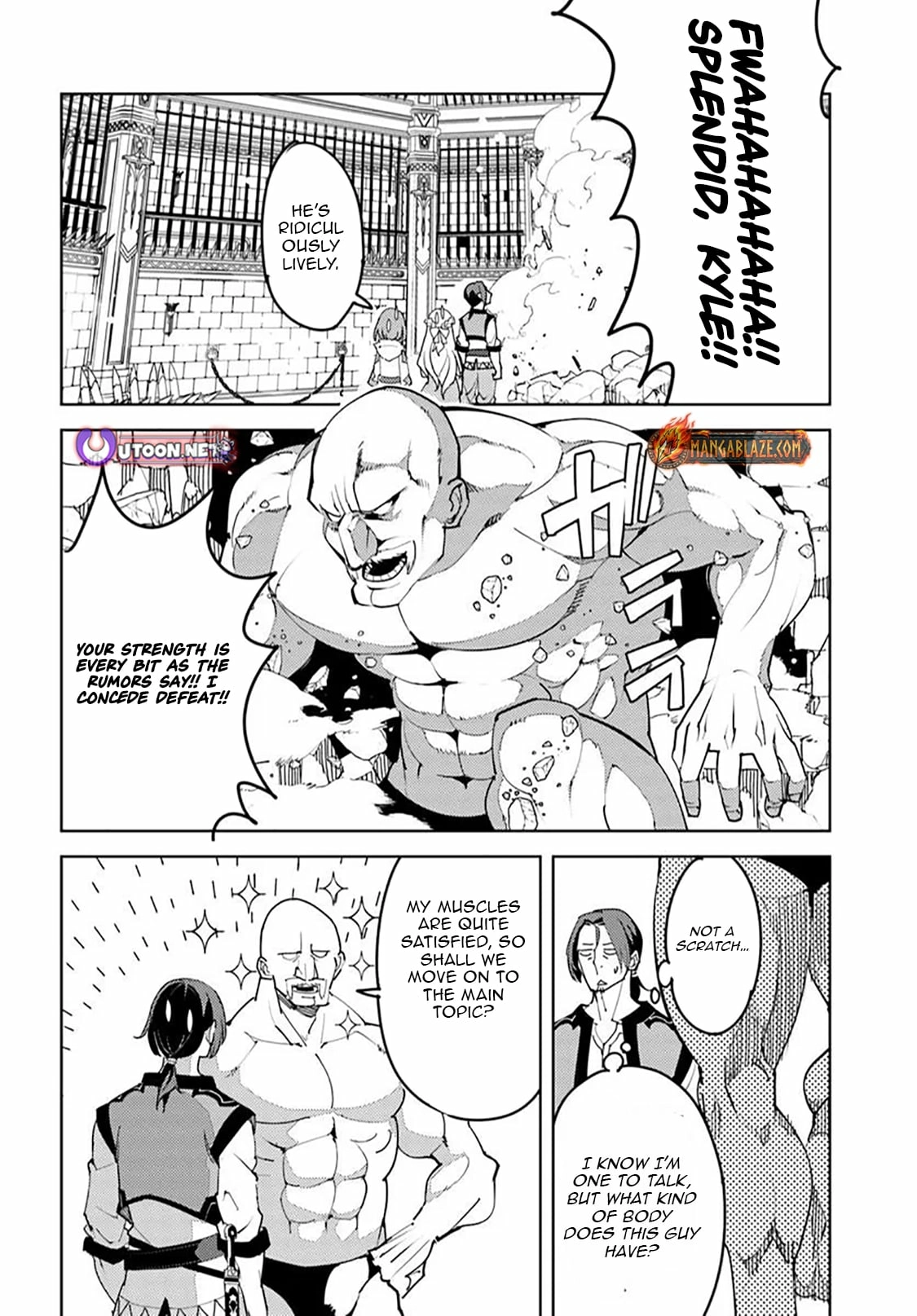 Hisabisa ni Kentoushindan wo Uketara Saikyou Status ni Natte Ita ~Tsuihou Sareta Ossan Boukensha, Imasara Eiyuu wo Mezasu~ Chapter 3 - page 8