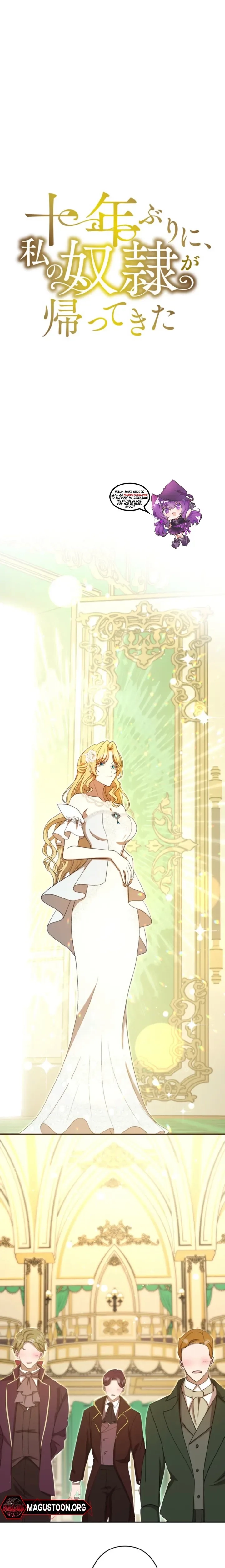 After Ten Years, My Slave Returned to Me Chapter 8 - page 1